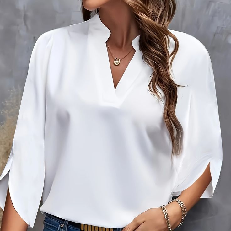 ladies white blouses