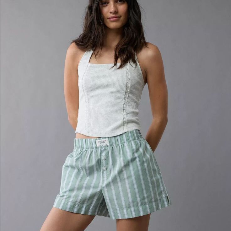Striped Boxer Sleep Short