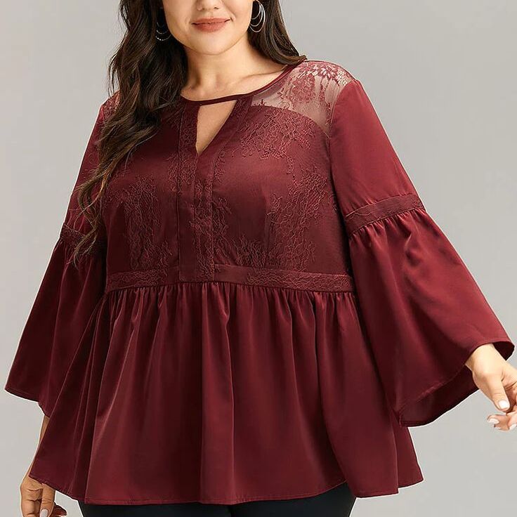 plus size blouses