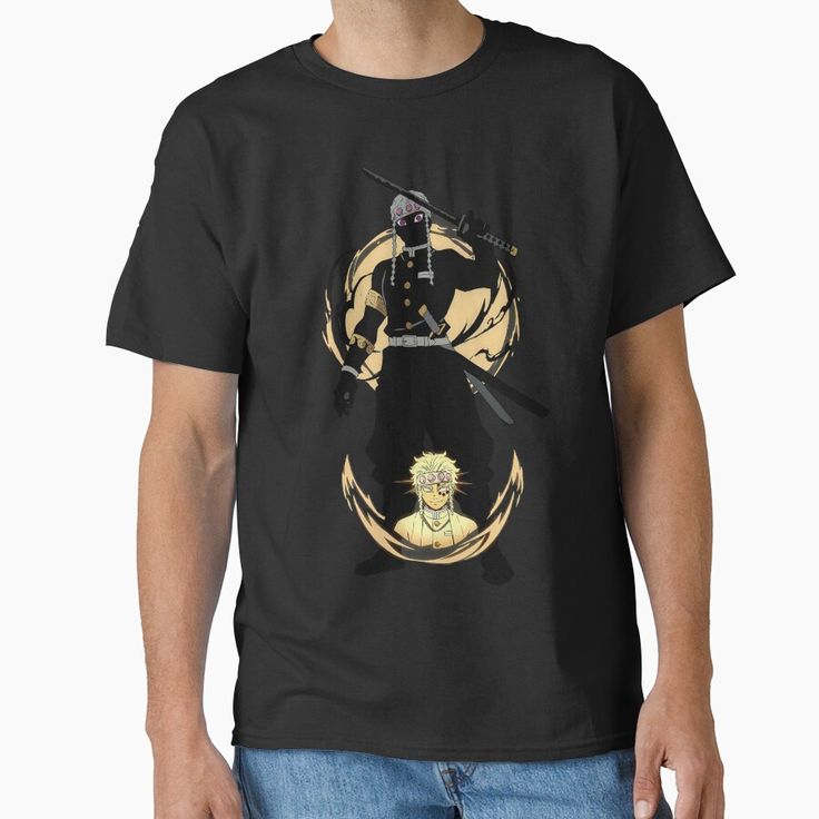 Black graphic t-shirt