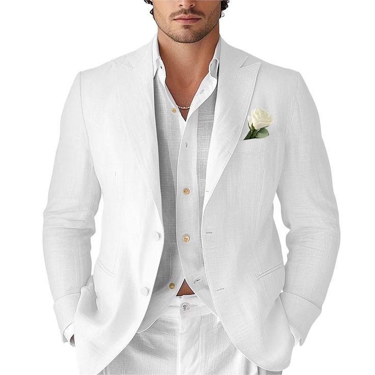 linen suit