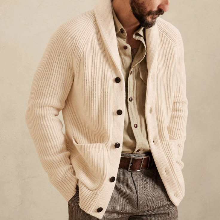 Cardigan knitwear