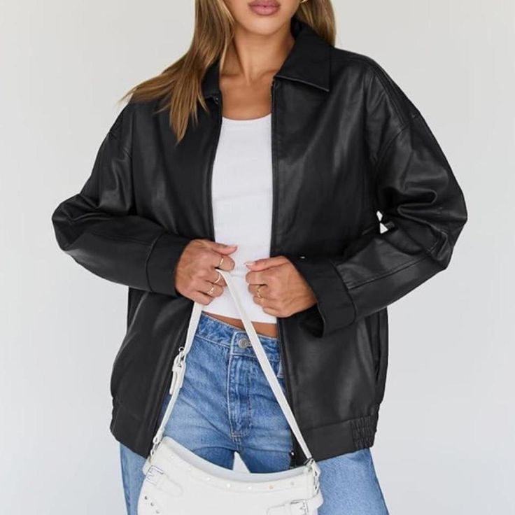 how to wear leather jacket