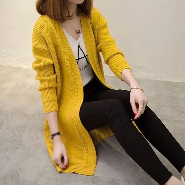 Cardigan Long Sweater