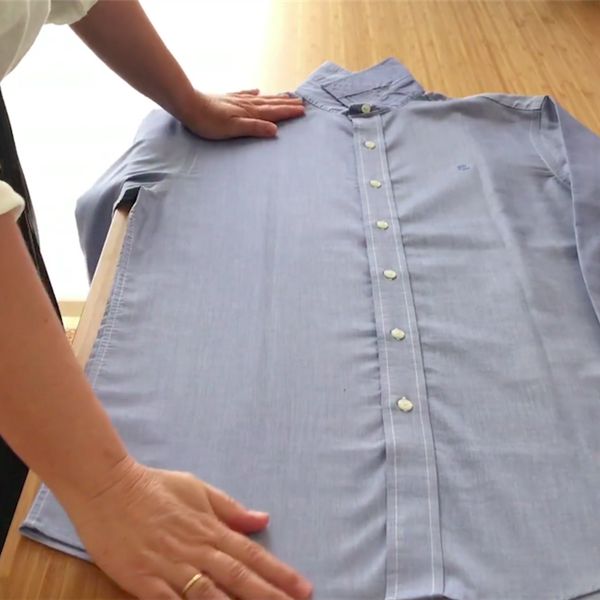 shirt folding trick