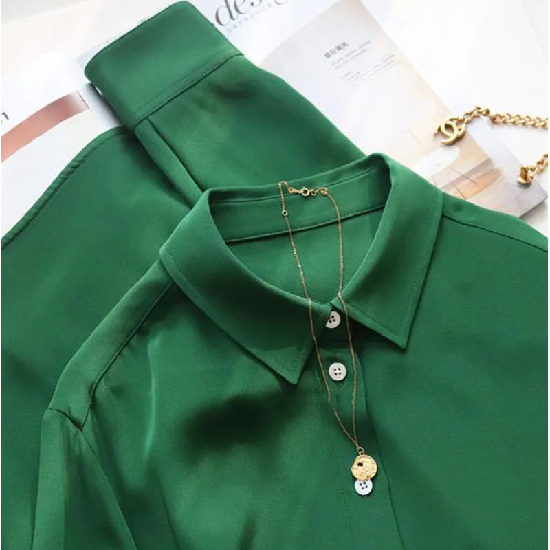 emerald green women's top