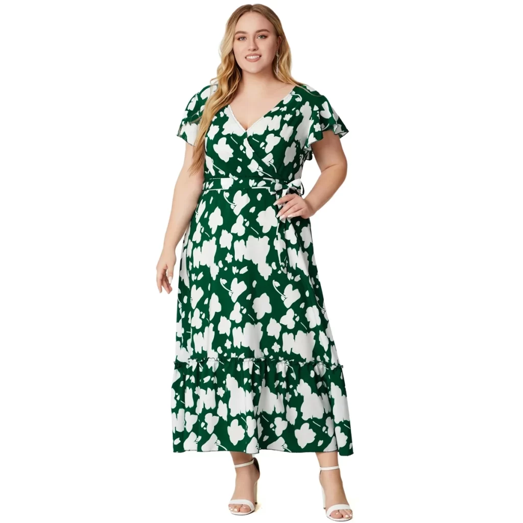 plus size sundresses with sleeves