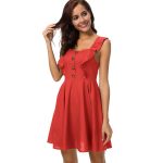 red sundresses