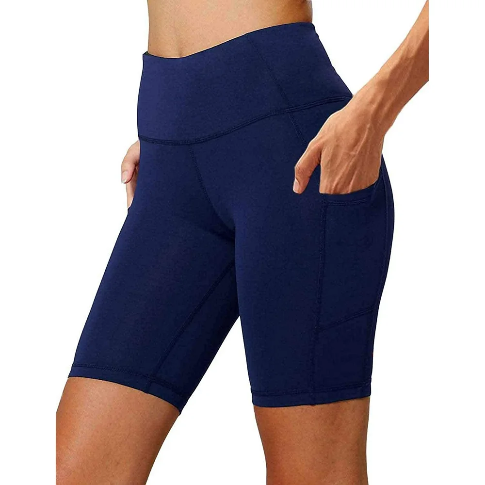 biker shorts with pockets