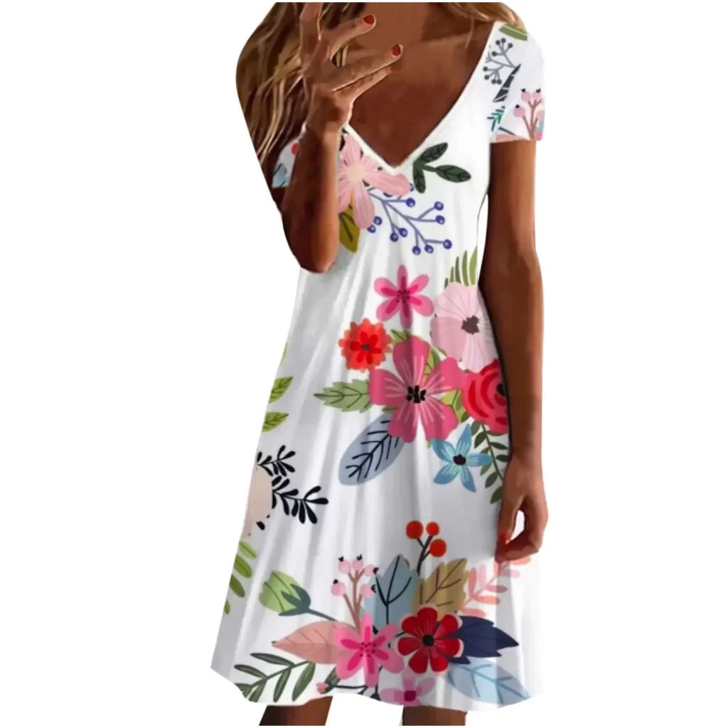 short sleeve sundresses