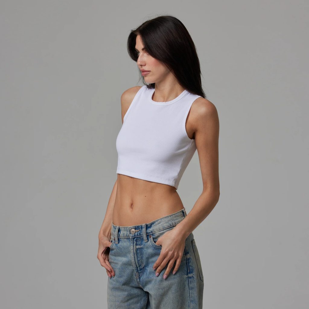 cropped tank top