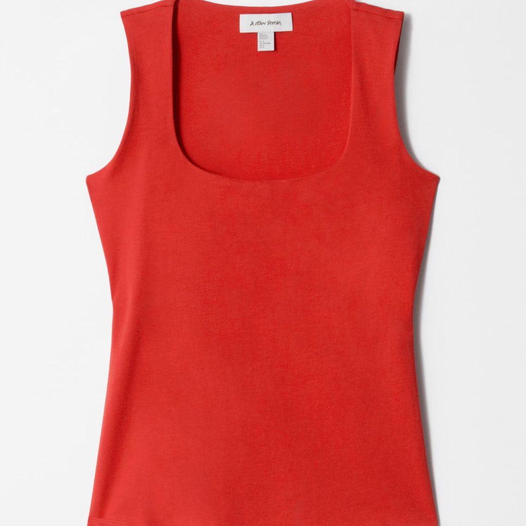 square neck tank top