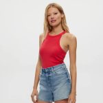 red tank top
