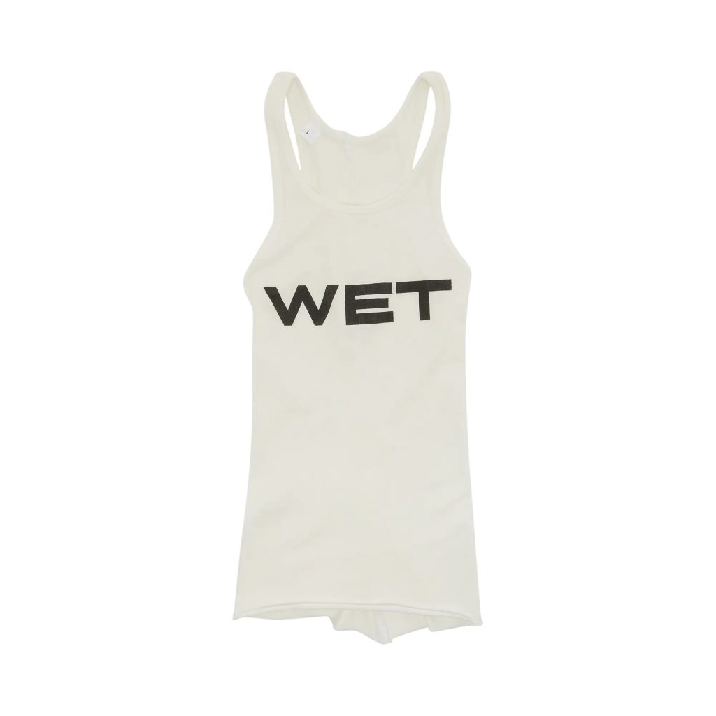 wet tank top