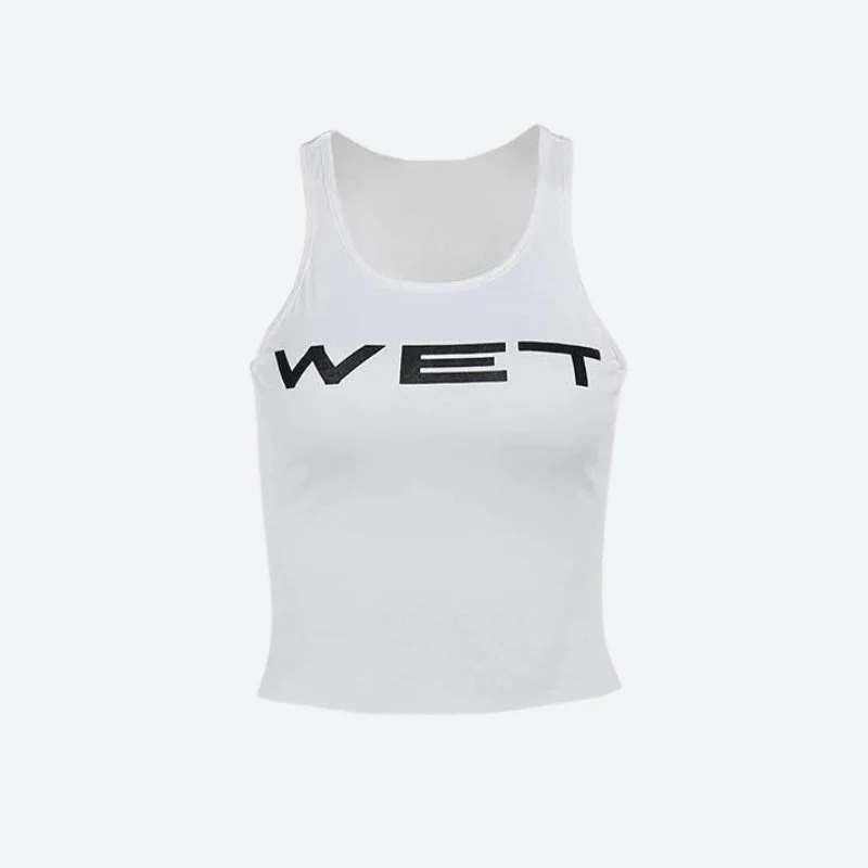 wet tank top