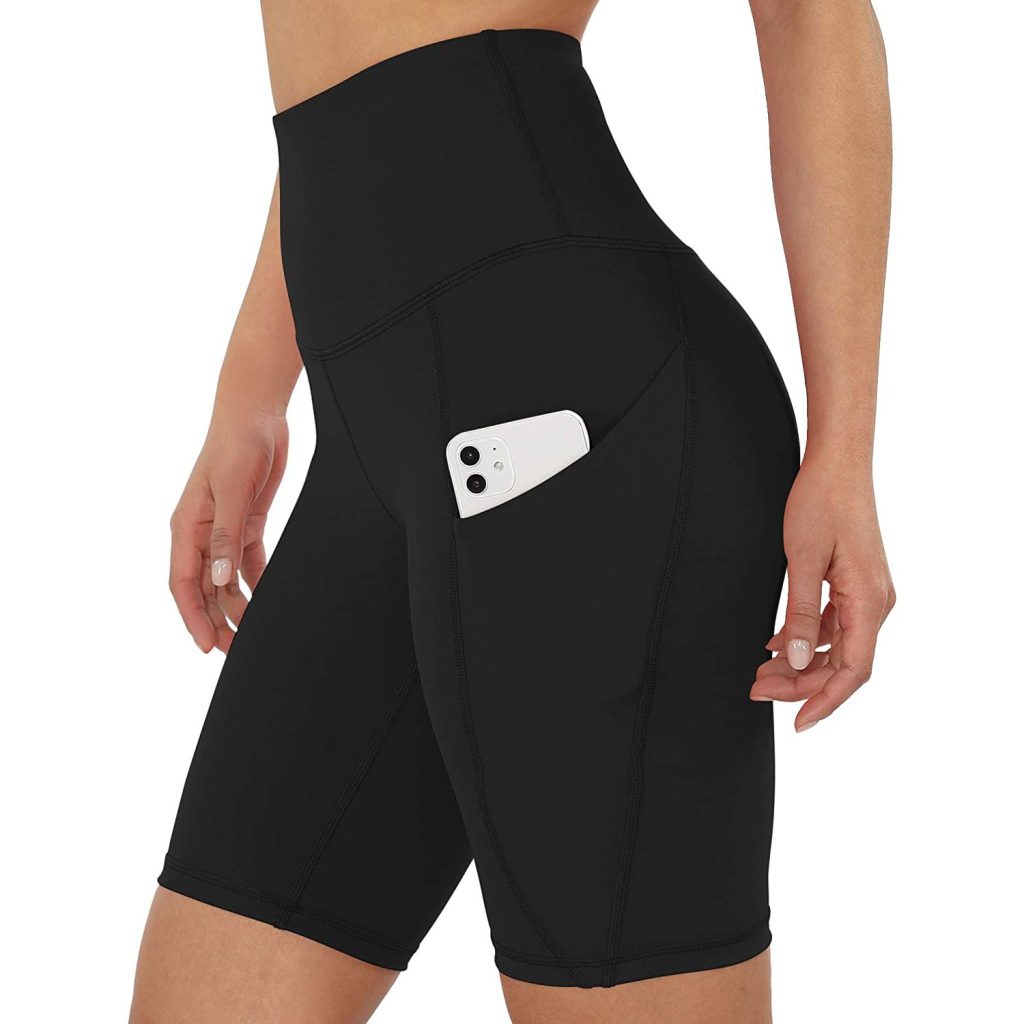 biker shorts with pockets