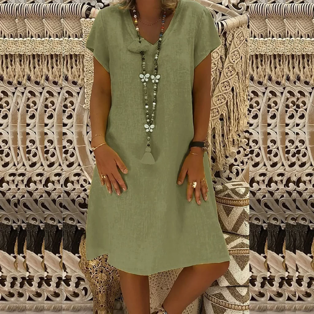 short sleeve sundresses
