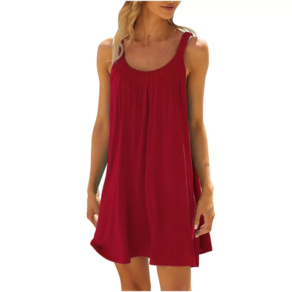 red sundresses