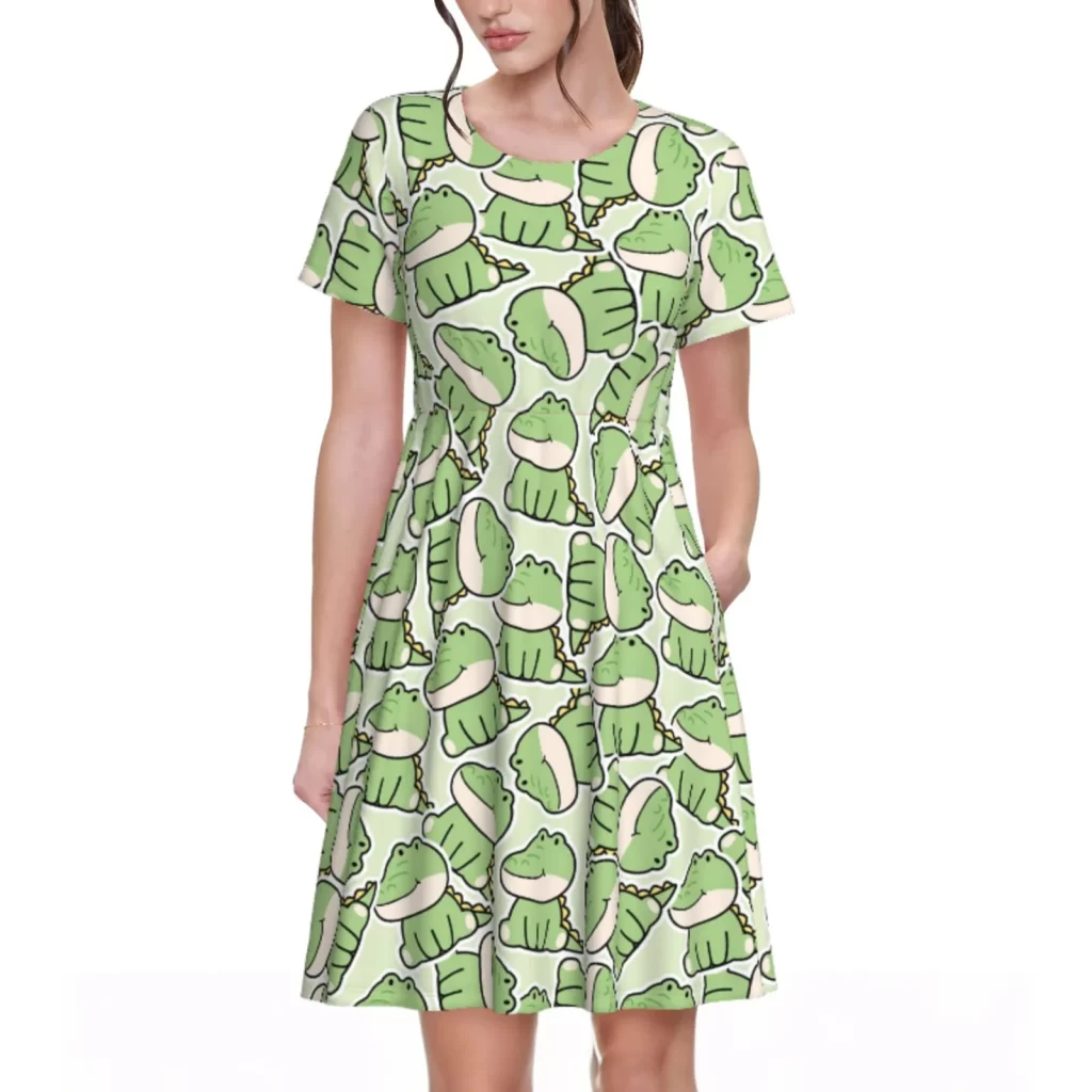 short sleeve sundresses