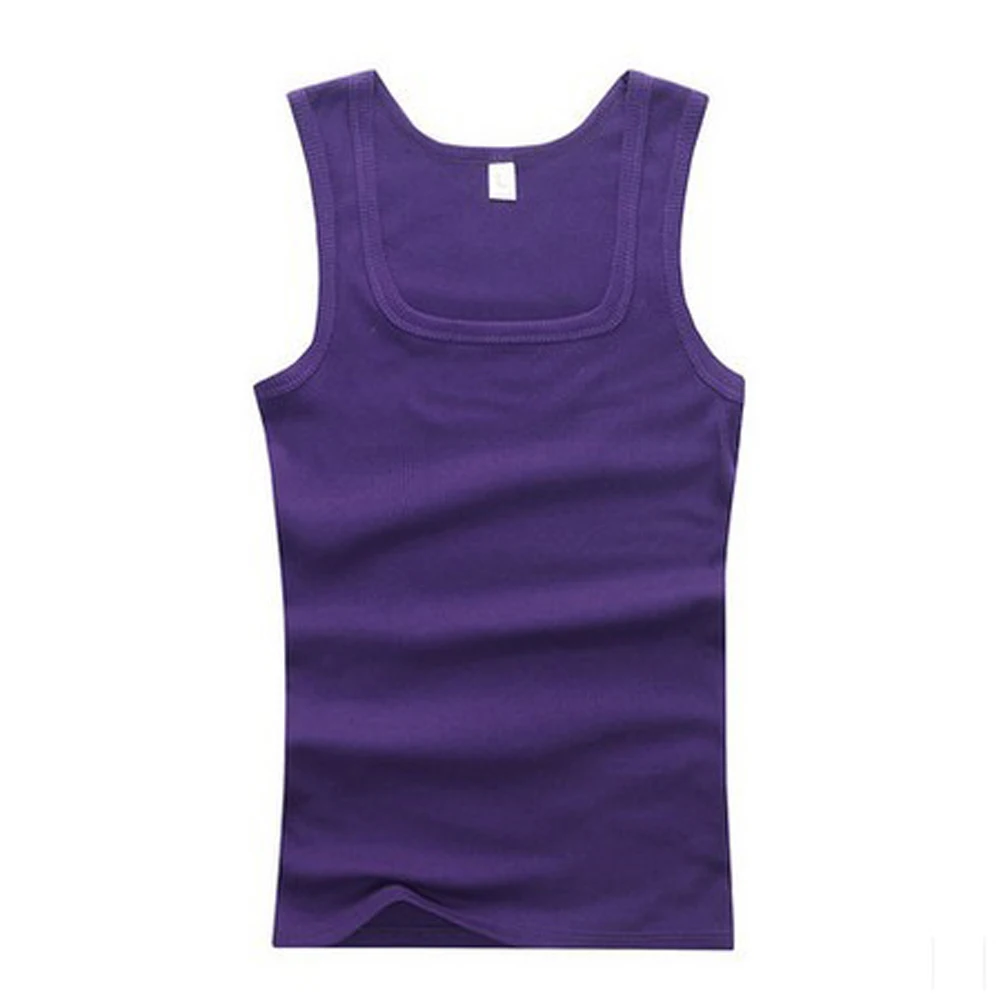 purple tank top