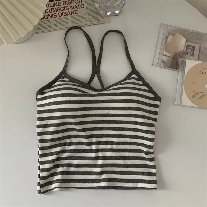 striped tank top