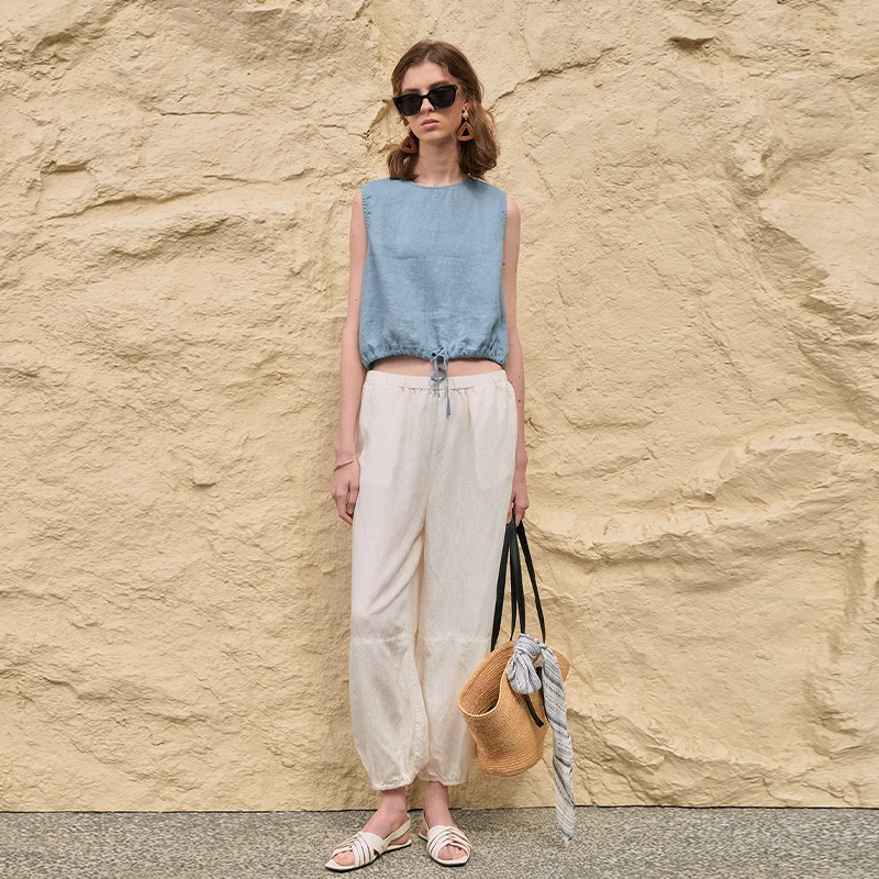 linen tank top