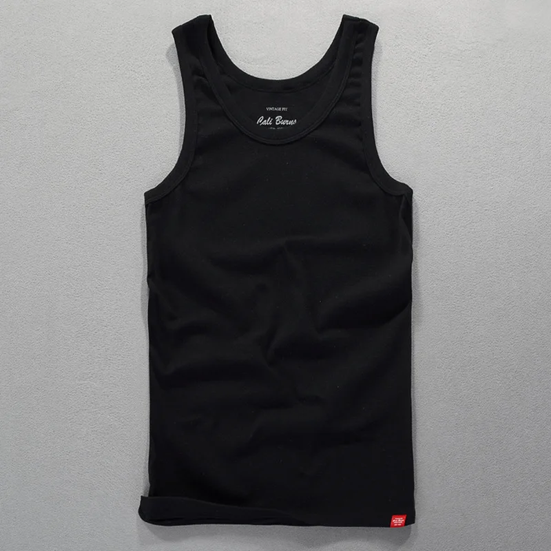 black tank top mens