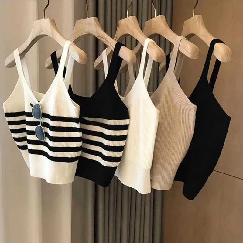 striped tank top