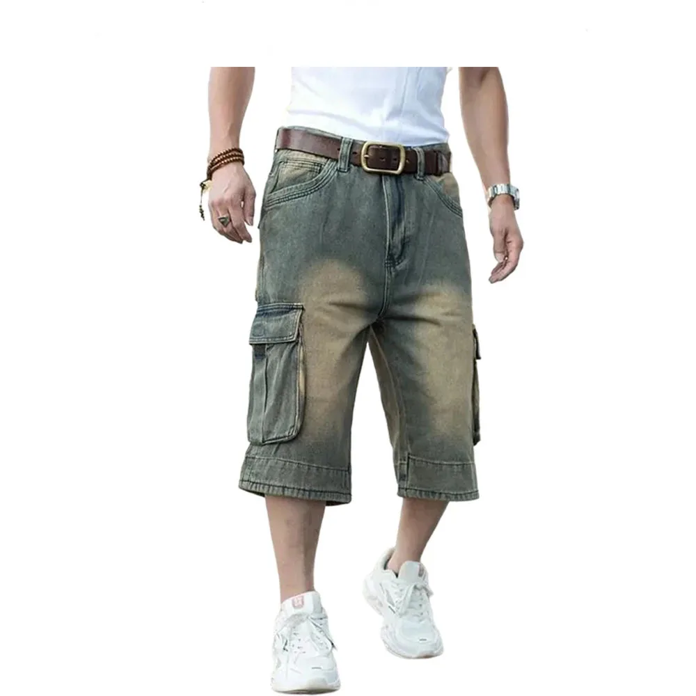 denim shorts for men