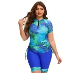 plus size swimsuits with shorts
