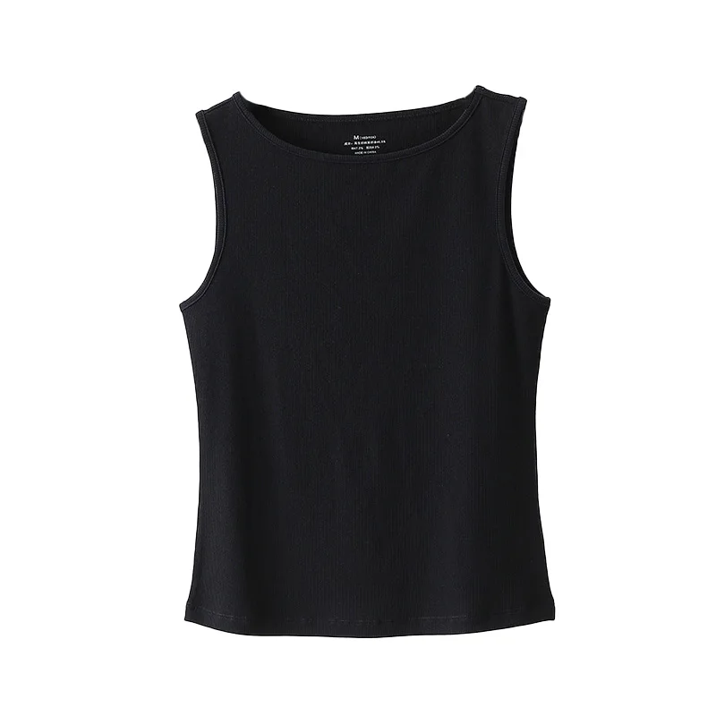 scoop neck tank top