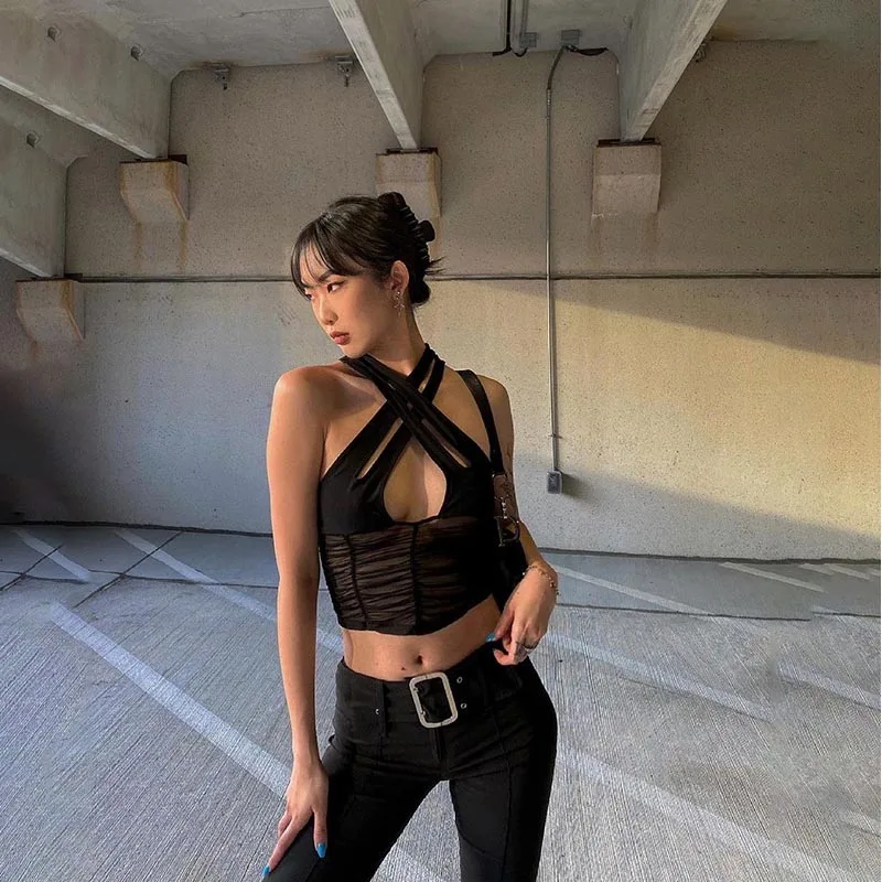 halter tank top