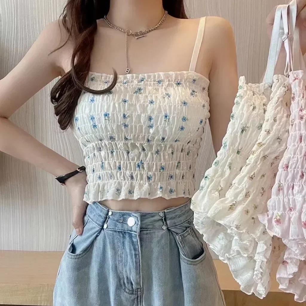 floral tank top