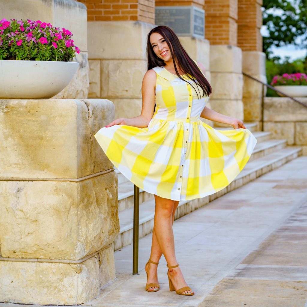 yellow sundresses