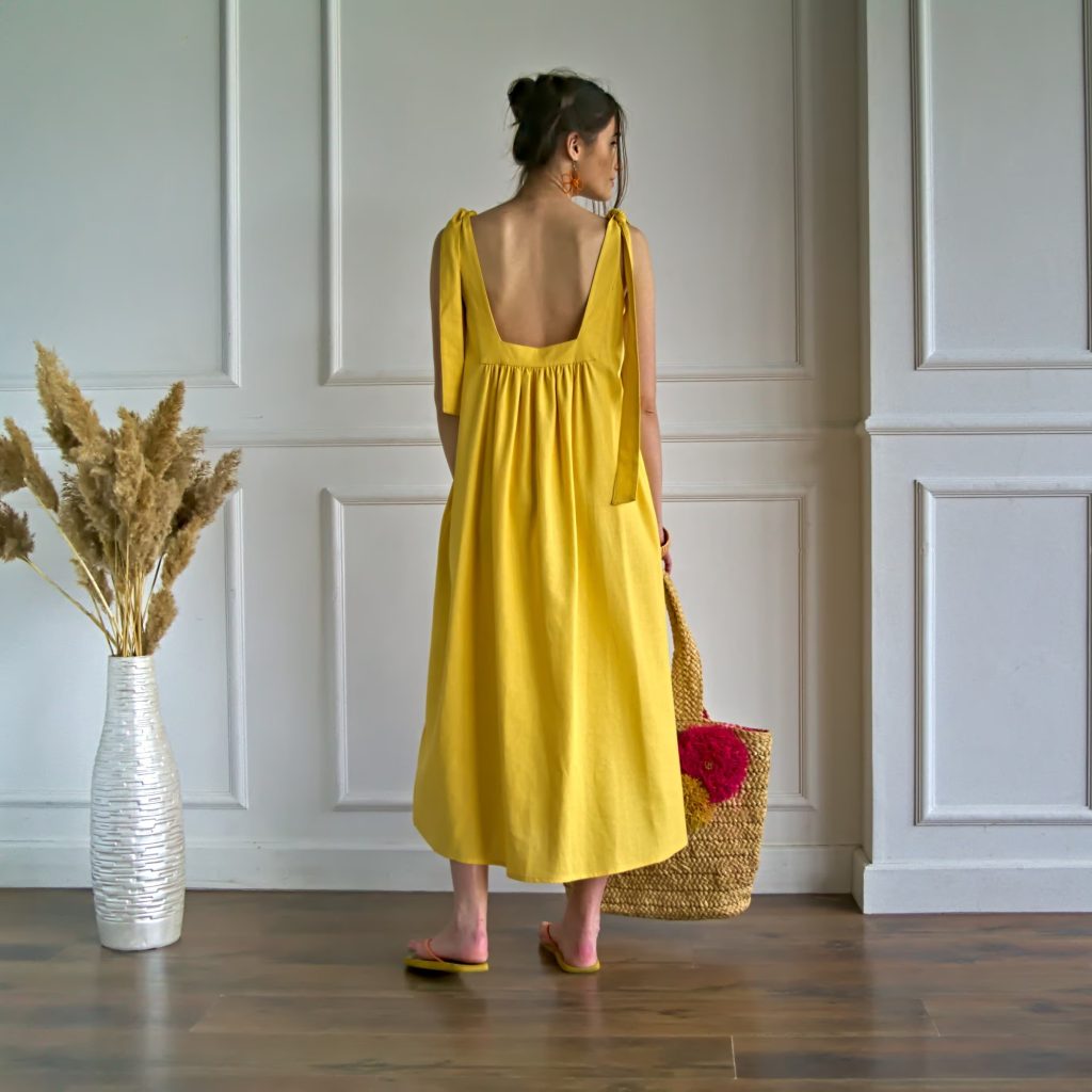 yellow sundresses