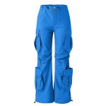 blue cargo pants