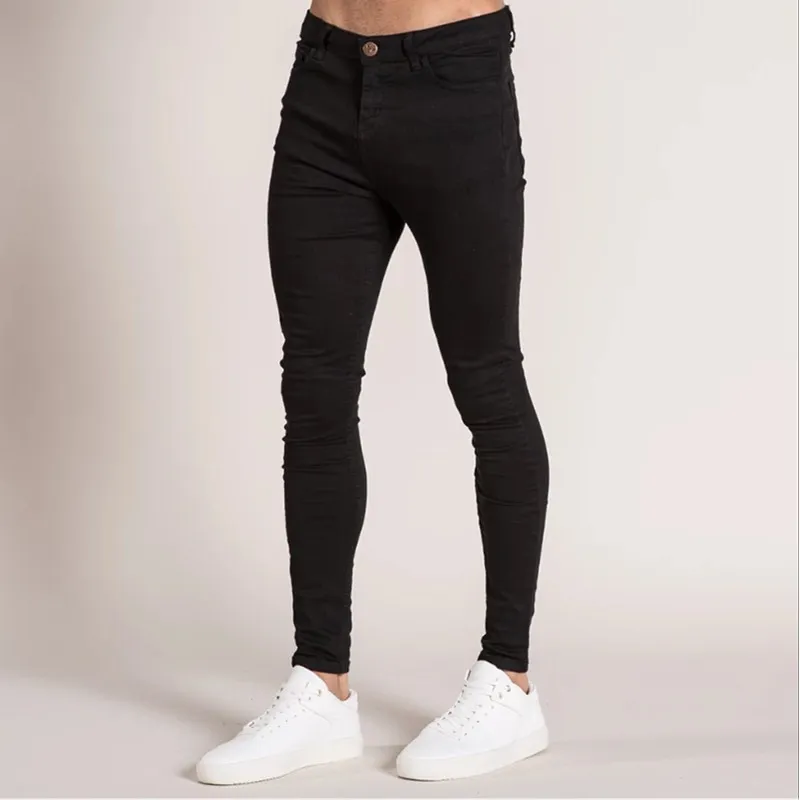 men's black jeans