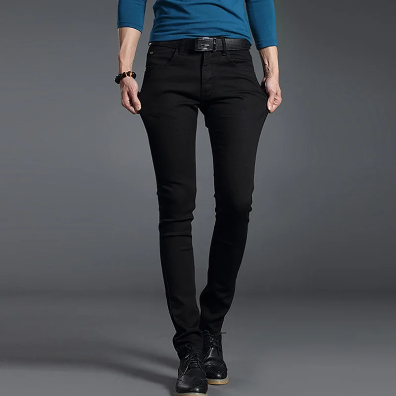 men's black jeans