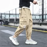 beige cargo pants