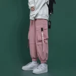 pink cargo pants