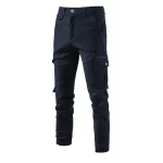 navy blue cargo pants