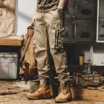 khaki cargo pants