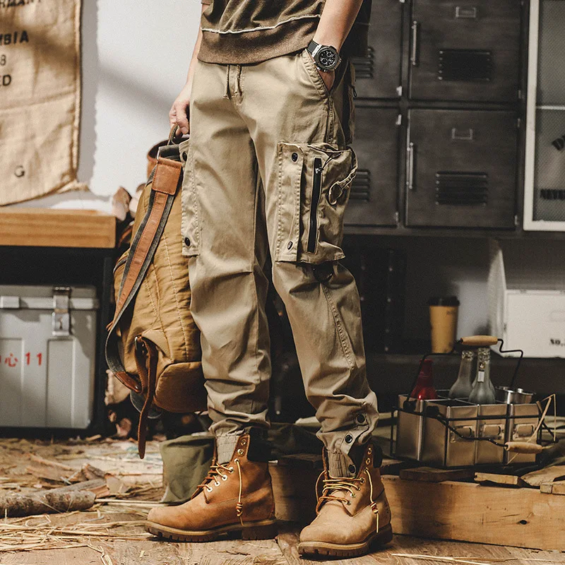khaki cargo pants