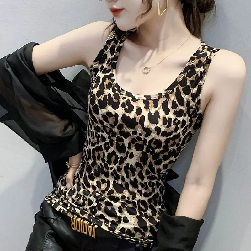 leopard tank top