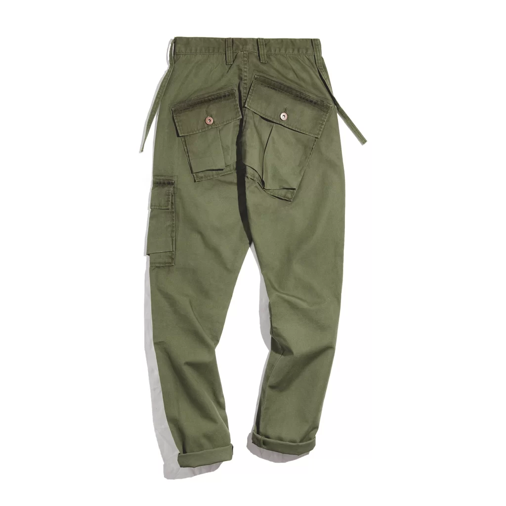 green cargo pants