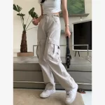 high waisted cargo pants