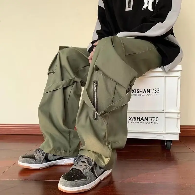 green cargo pants men