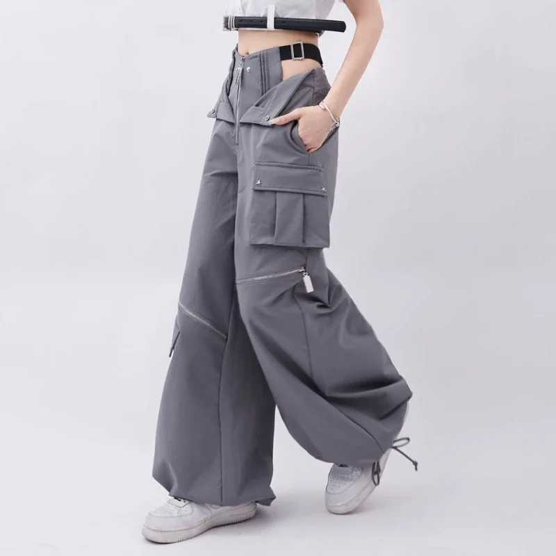 gray cargo pants