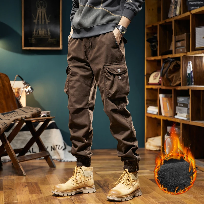 brown cargo pants