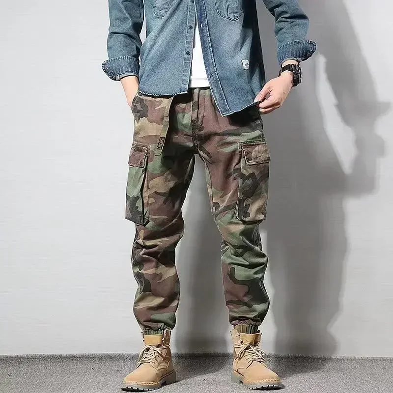 camo cargo pants